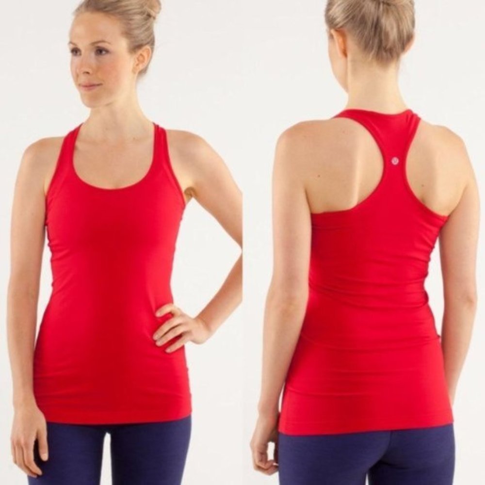 Lululemon Cool Racerback Tank Red